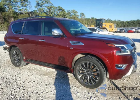 2021 Nissan Armada Platinum z USA, uszkodzony, nr VIN JN8AY2DA2M9370710